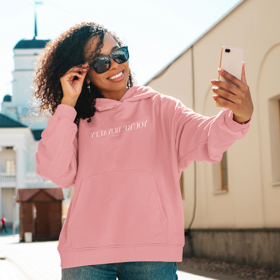 You're Royalty White Hoodie